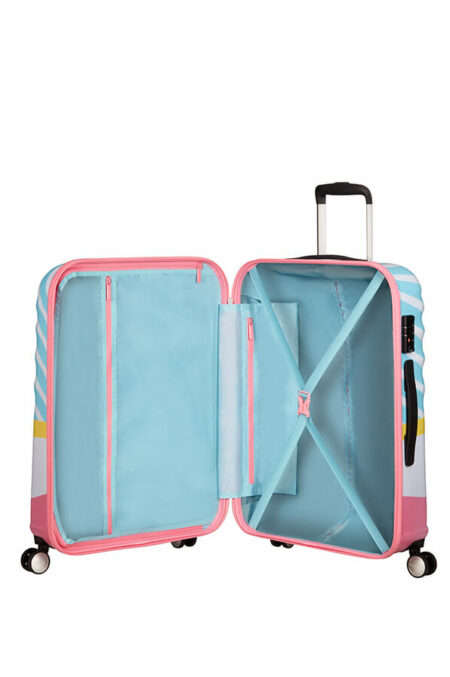 Kids Wavebreaker Disney 4-wheel 67cm medium Spinner suitcase -Minnie Kiss