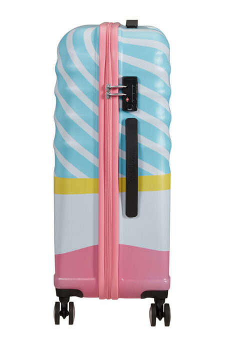 Kids Wavebreaker Disney 4-wheel 67cm medium Spinner suitcase -Minnie Kiss