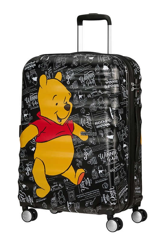 kids Wavebreaker Disney 4-wheel 67cm medium Spinner suitcase -WINNIE THE POOH