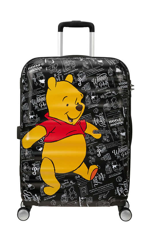 kids Wavebreaker Disney 4-wheel 67cm medium Spinner suitcase -WINNIE THE POOH