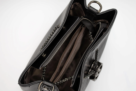 JO BORKETT BUCKET BAG -BLACK