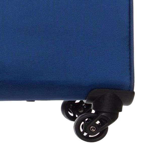 Pierre Cardin Ultralight 3 Piece Trolley Luggage Set - Blue