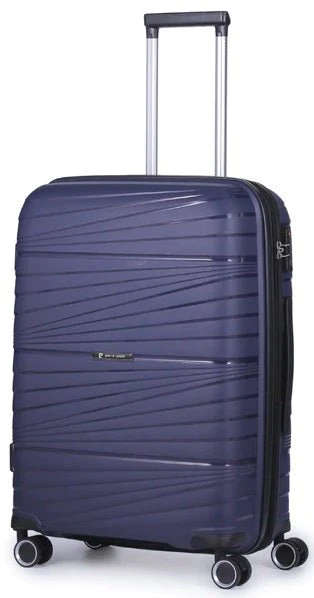 Pierre Cardin Montpellier Luggage Spinner 3 Piece Set | Navy