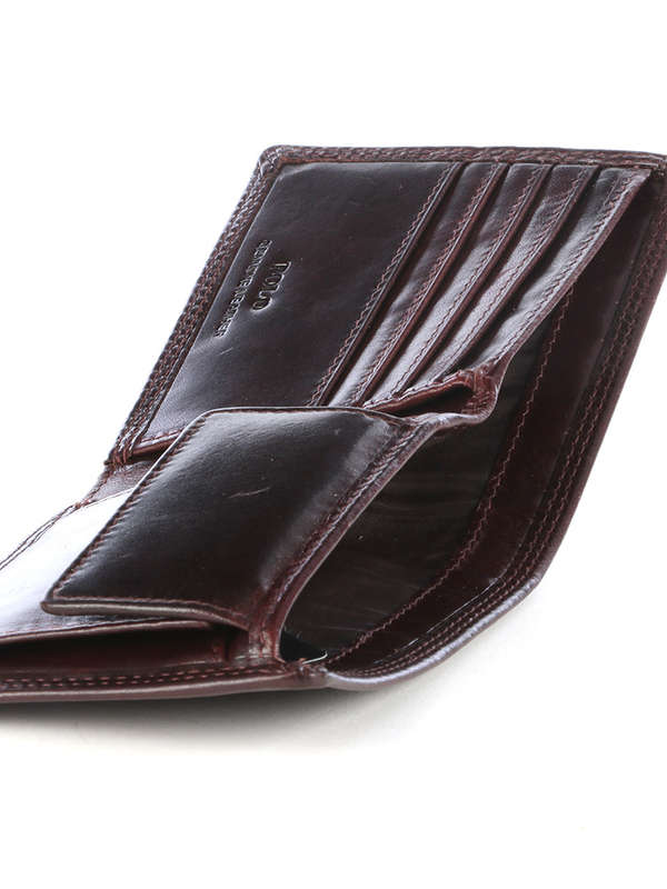 Polo Kenya Billfold with Coin Section -Brown