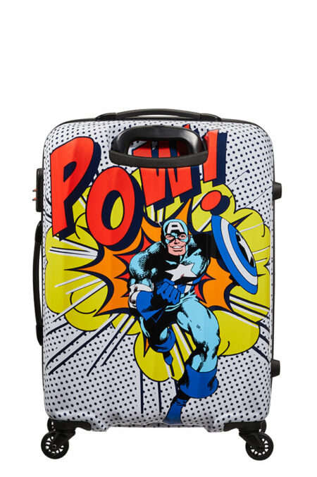 AmericanTourister Marvel 4-wheel 65cm medium Spinner suitcase |captain america pop art