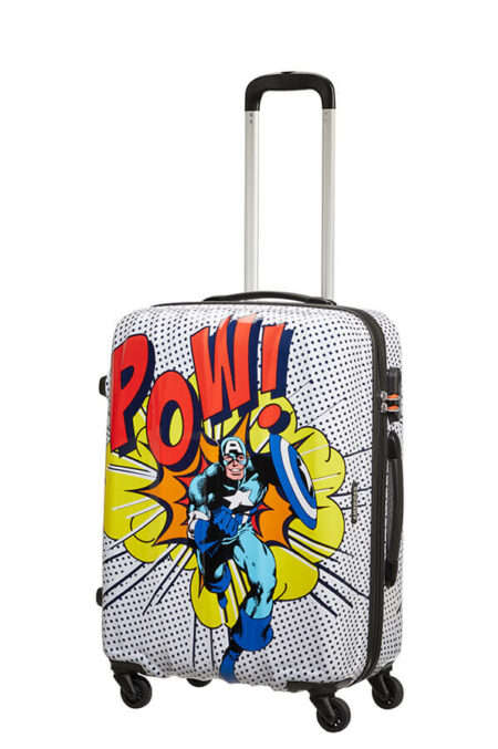 AmericanTourister Marvel 4-wheel 65cm medium Spinner suitcase |captain america pop art