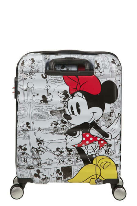American Tourister Wavebreaker Disney 4-wheel cabin baggage Spinner suitcase 55cm -minnie comics ...