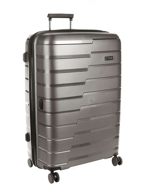 Cellini Microlite Large 4 Wheel Trolley Case -Charcoal