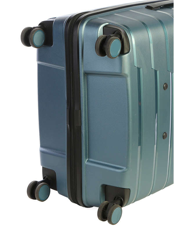 Cellini Microlite Large 4 Wheel Trolley Case -Blue