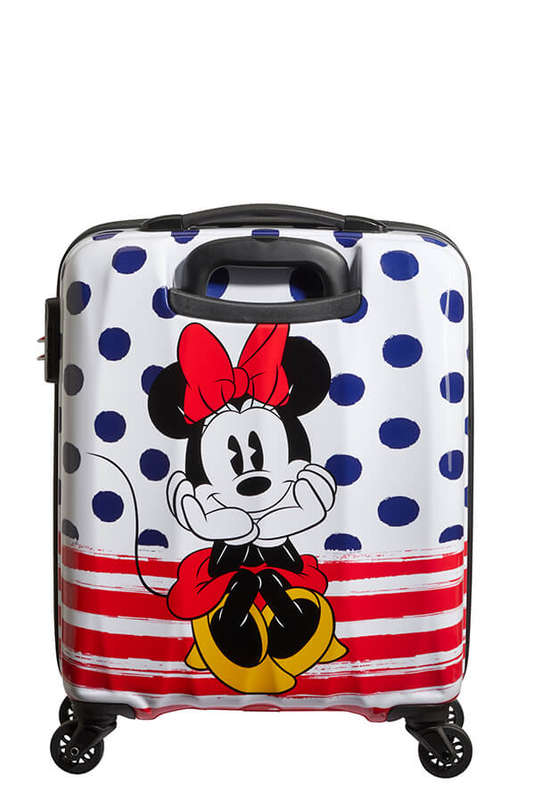 American Tourister Disney Legends Alfatwist Spinner 2.0 55cm - minnie blue dots