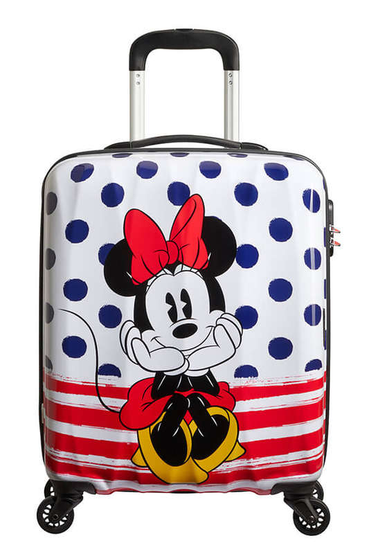 American Tourister Disney Legends Alfatwist Spinner 2.0 55cm - minnie blue dots