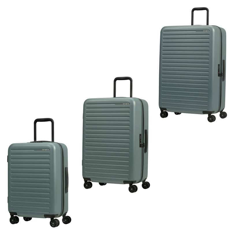 SAMSONITE STACKD 3 PIECE SET -FOREST