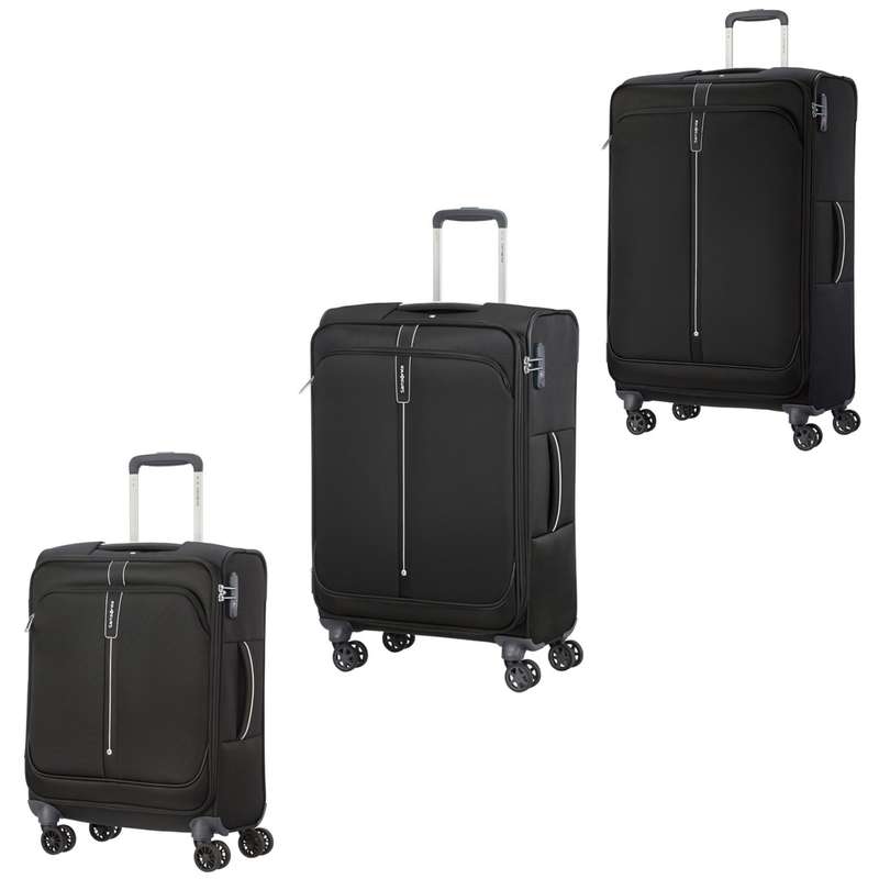 SAMSONITE POPSODA 3 PIECE SET -BLACK
