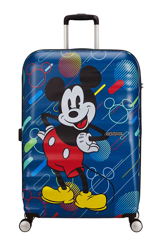 Wavebreaker Disney 4-wheel 77cm large Spinner suitcase -Mickey f.pop
