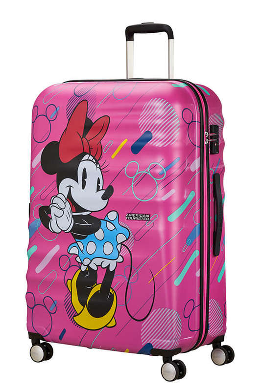 Wavebreaker Disney 4-wheel 77cm large Spinner suitcase -minnie f.pop