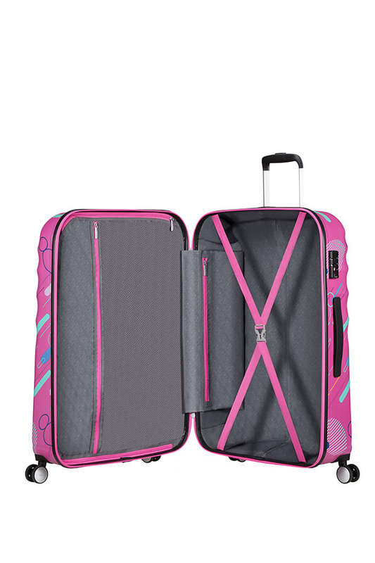 Wavebreaker Disney 4-wheel 77cm large Spinner suitcase -minnie f.pop