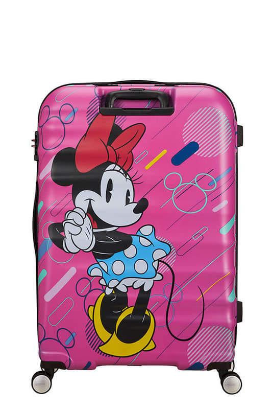 Wavebreaker Disney 4-wheel 77cm large Spinner suitcase -minnie f.pop
