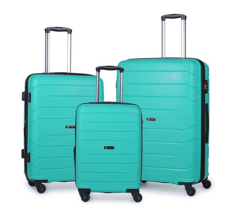 PIERRE CARDIN POLYPROPYLENE 3 PIECE SPINNER SET | TURQUOISE