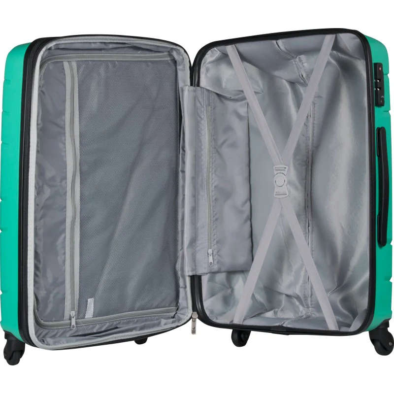 PIERRE CARDIN POLYPROPYLENE 3 PIECE SPINNER SET | TURQUOISE