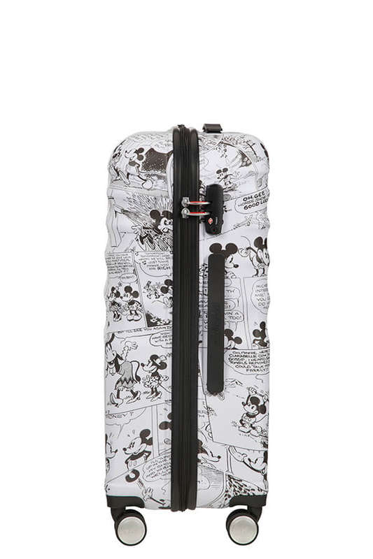 Wavebreaker Disney 4-wheel 67cm medium Spinner suitcase -minnie comics white