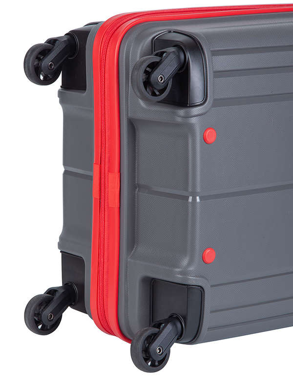 Cellini Qwest 4 Wheel Carry On Trolley -Grey