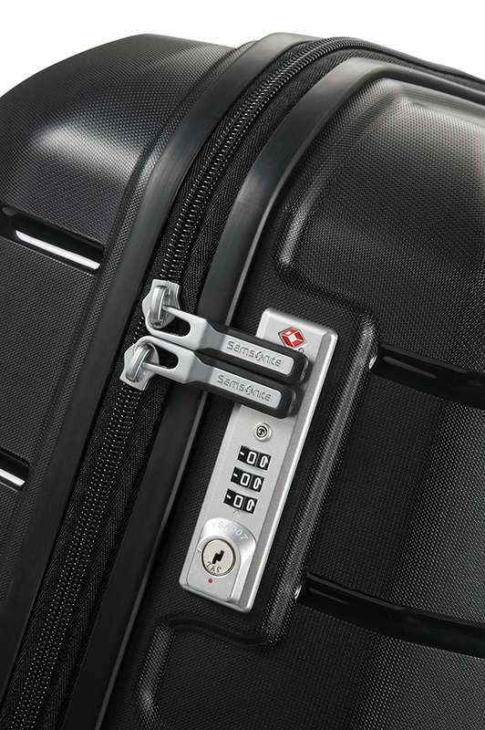 SAMSONITE FLUX SPINNER EXPANDABLE 68CM -BLACK