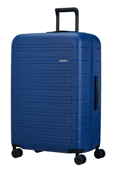 American Tourister Novastream Spinner TSA Expandable 77cm-Navy Blue