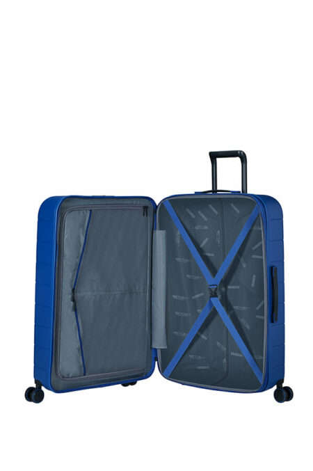 American Tourister Novastream Spinner TSA Expandable 77cm-Navy Blue
