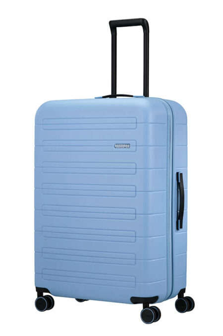 American Tourister Novastream Spinner TSA Expandable 77cm-Pastel Blue