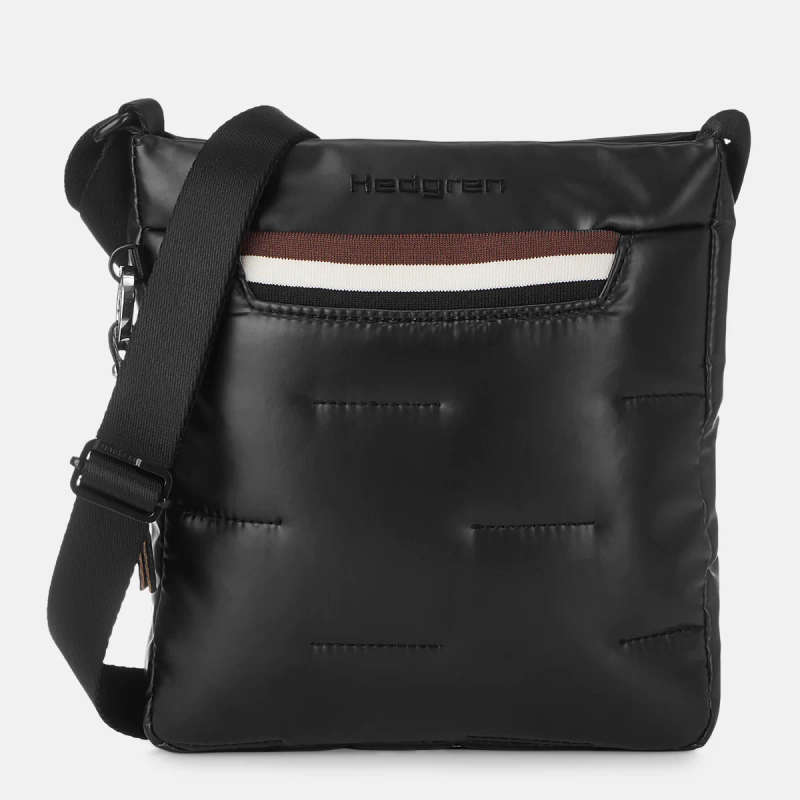 Hedgren cocoon vertical crossover -black