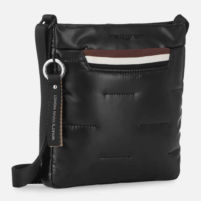 Hedgren cocoon vertical crossover -black