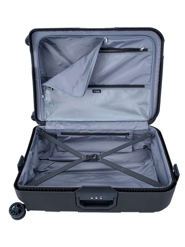 Cellini Safetech 4 Wheel Carry On Trolley -Black