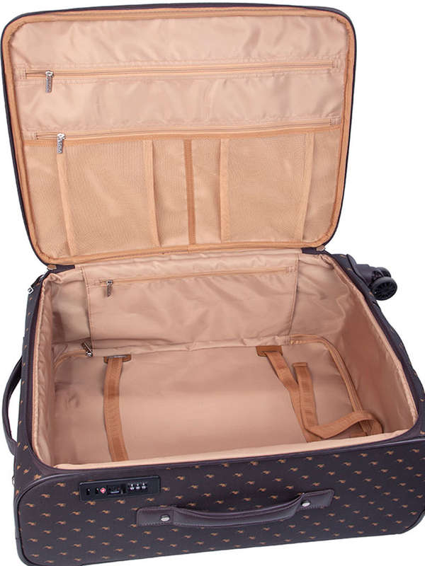 Polo Signature Luggage 3 Piece Travel Set -brown