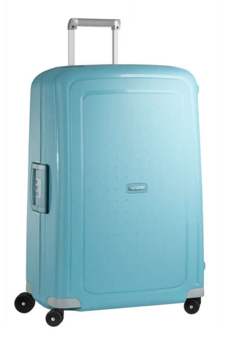 SAMSONITE SCURE SPINNER 75CM -AQUA BLUE