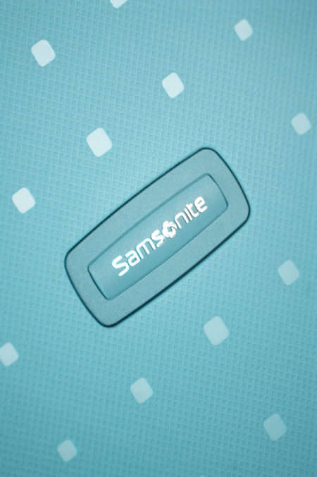 SAMSONITE SCURE SPINNER 75CM -AQUA BLUE