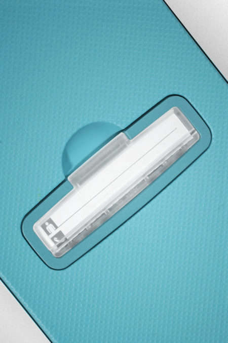 SAMSONITE SCURE SPINNER 75CM -AQUA BLUE