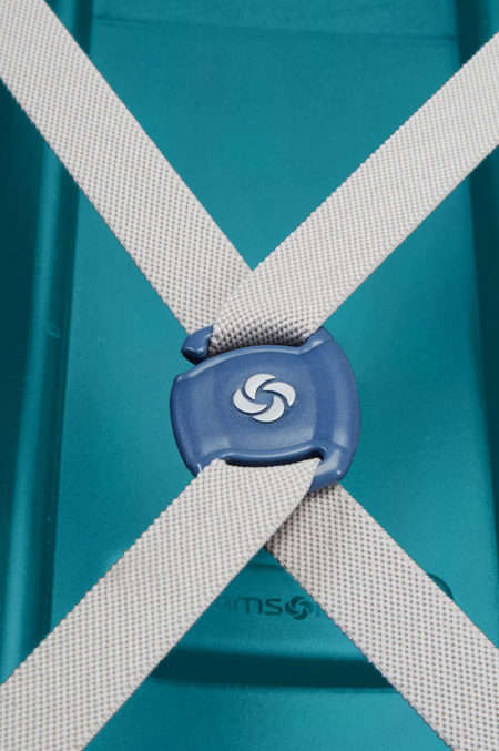 SAMSONITE SCURE SPINNER 75CM -AQUA BLUE