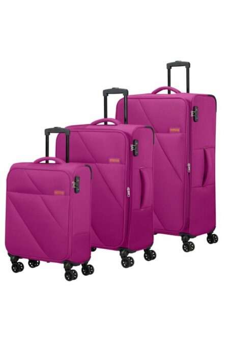 Sun Break 3 Piece Set -Fuchsia/violet