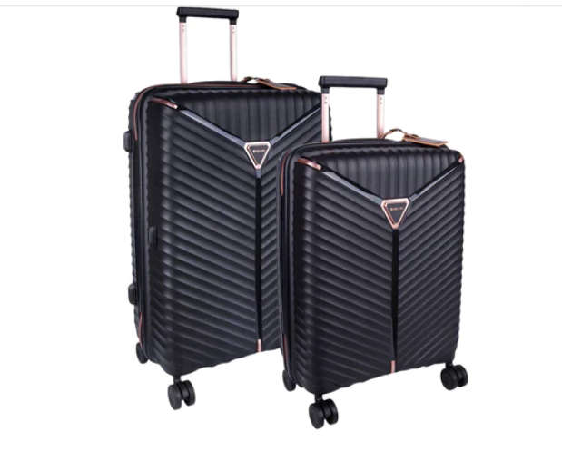 Cellini Allure Hardcase Large Travel Set -Black