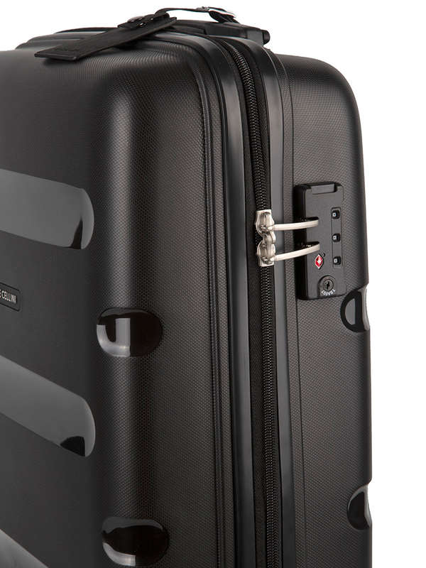 Cellini Cruze 2 Piece Large Travel Set - Black