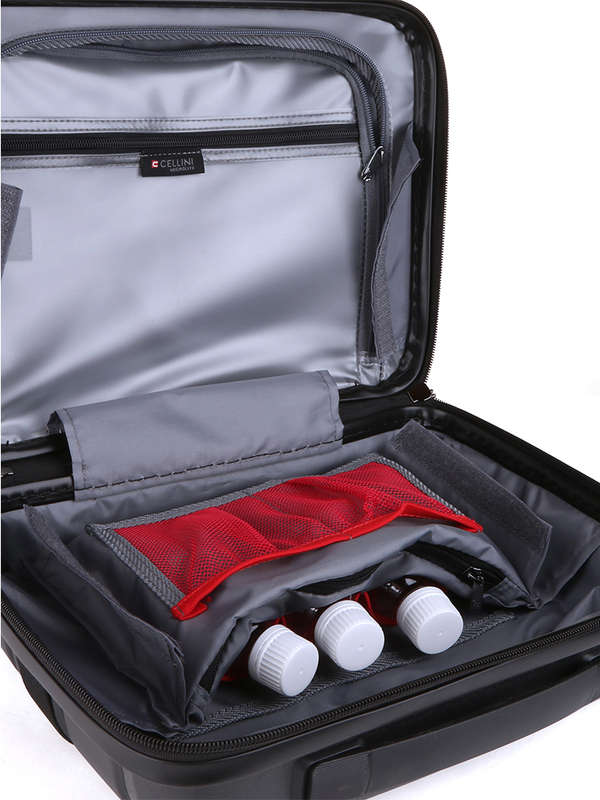 Cellini Microlite 3 Piece Travel Set Black