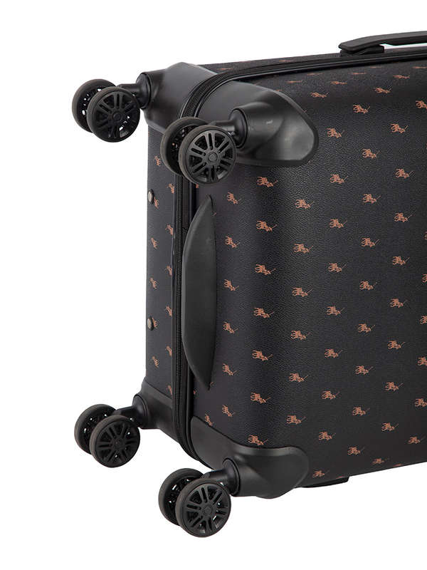 Polo Double pack 2-piece large luggage set -black