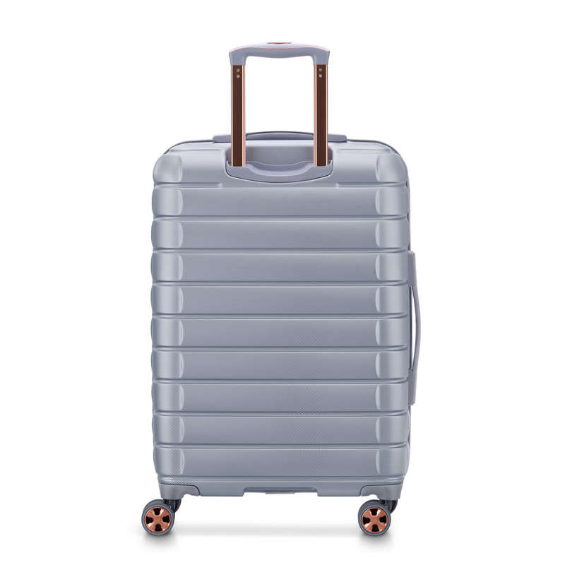 DELSEY SHADOW 5.0 70CM 4DW TROLLEY CASE -SILVER