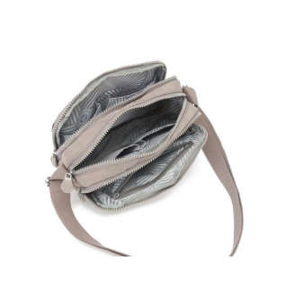 Free Spirit -Crinkle Collection: Small Multi Zip Sling - Ocean