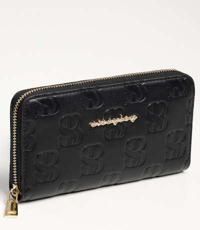 Sissy Boy Revolve Purse Embossed Purse -Black