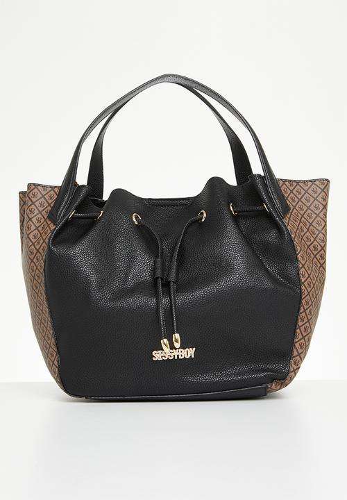 Sissy Boy All Over Printed So shopper - brown/black