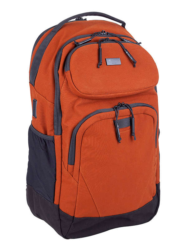 Cellini Explorer Pro Large Business Backpack with Shockproof Pocket -Rust