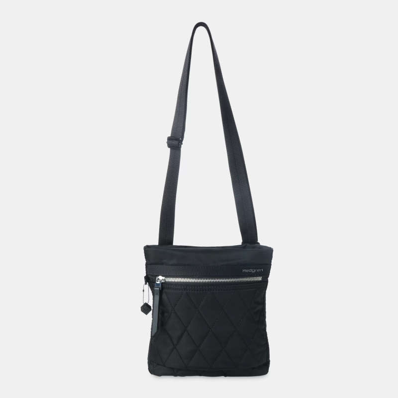 Hedgren LEONCE Crossover -Quilted Black