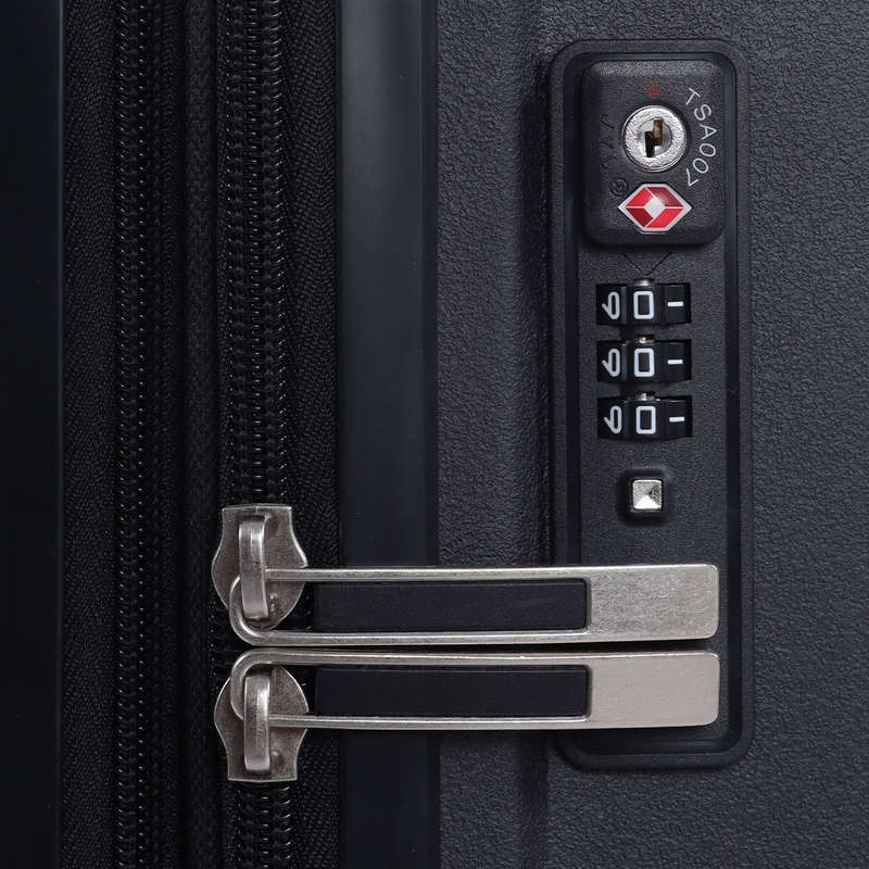 TRAVELITE SANTIAGO 55CM TROLLEY CASE -BLACK