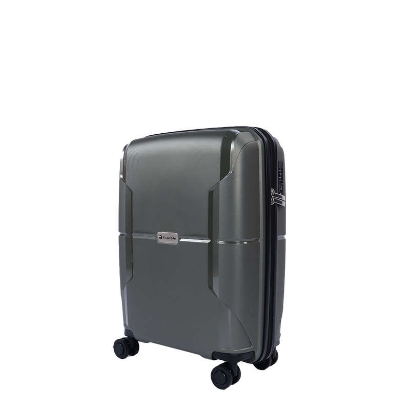 TRAVELITE SANTIAGO 66CM TROLLEY CASE -KHAKI